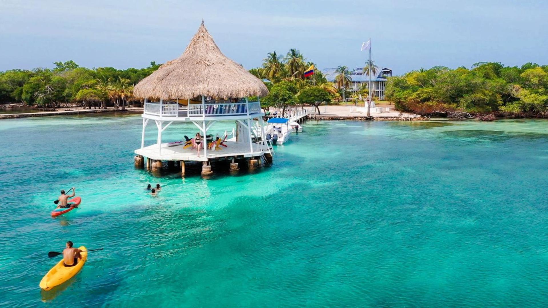 Quinta Del Mar Tintipan Hotel Isla Mucura Buitenkant foto